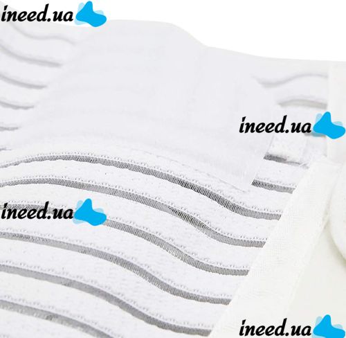 Elastic bandage Vitaly Prenatal Belt NJ-138 for pregnant women prenatal and postpartum, Breathable Belt for abdominal and back support with Velcro White