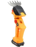 Акумуляторні ножиці кущоріз DeWalt DCM263PB-XJ 24V 5Ah 2 акумулятора для стрижки кущів і трави, Бездротові Електроножиці Деволт з насадками