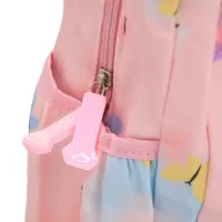Children's School Backpack Briefcase Rainbow NA-4 for Girls, Teenage Satchel Rainbow 43x20x31cm for Girls for grades 1-4 to School Pink