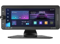 Автомобильный сенсорный монитор экран Carplay 601W 6.9" дюймов дисплей, Беспроводная автомобильная Bluetooth стереосистема FM IOS Android на присоске
