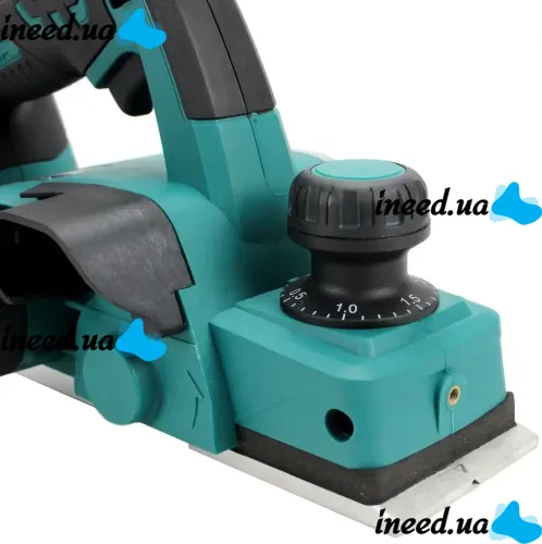 Аккумуляторный рубанок по дереву Makita DKP180 36V 5AH 2 аккумулятора Беспроводной электрорубанок Макита PCP36V 11000 об/мин 36В 5Ач в кейсе Синий