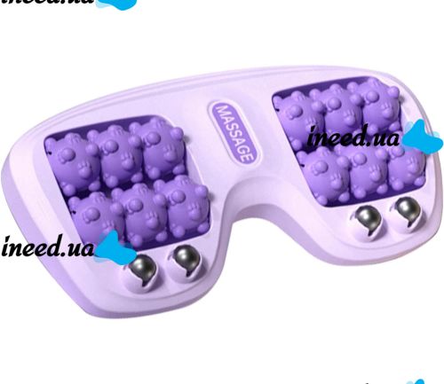Роликовый массажер для ног Cat Claw Style Foot Massager рефлексотерапевтический для массажа стоп с магнитными шариками для снятия стресса и усталости