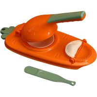 Manual machine for modeling homemade dumplings and dumplings Dumpling Maker 2 in 1, Universal mechanical preform for rolling dough, Dumpling maker