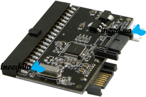 Переходник SATA IDE 100/133 адаптер двусторонний