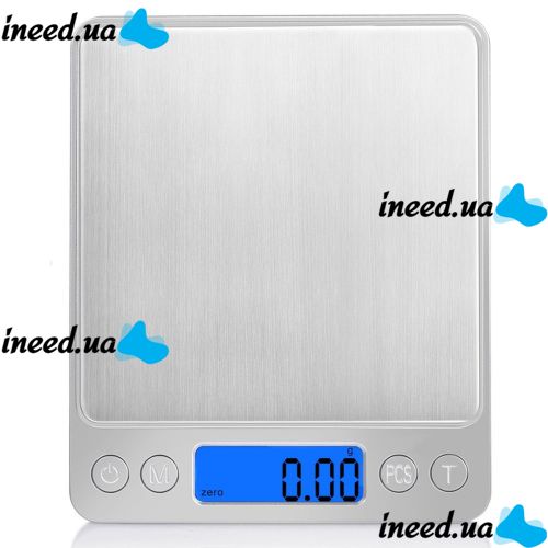 Большие ювелирные весы 0.01 гр до 500 гр Domotec MS-1729B с LCD-дисплеем / Matrix MX-463 портативные цифровые весы с подсветкой и крышкой 500гр
