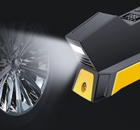 Автомобильный компрессор CarSun Air Pump C1809-1 для подкачки шин 150 PSI от прикуривателя 12V, Насос с цифровым дисплеем и фонариком, Автокомпрессор