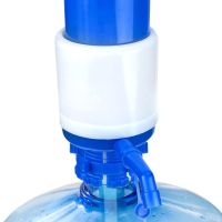 Механическая помпа насос для питьевой воды Drinking Water Pump WL-03 на бутыль с водой, Ручная помпа дозатор для подачи воды на бутылку ОМ-Х691 Синяя