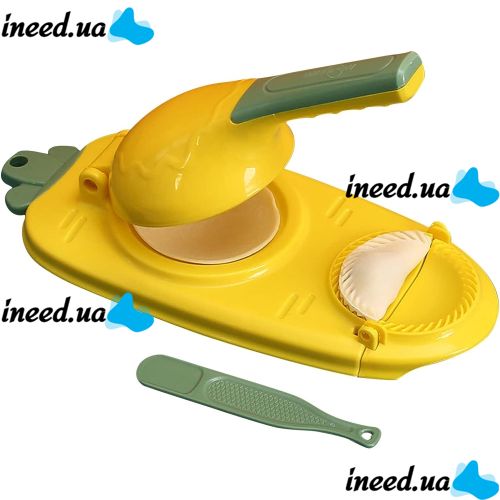 Manual machine for modeling homemade dumplings and dumplings Dumpling Maker 2 in 1, Universal mechanical preform for rolling dough, Dumpling maker