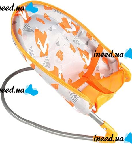 Детский набор Baby Play House CS0848-7A Лисички качели шезлонг качалка коляска и кукла, Комплект с куклой и аксессуарами для куклы и игрушек