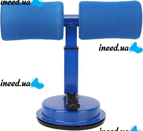 Напольный тренажер Suction Sit Up WTD-1002 с креплением ног на присоске для пресса, Тренажер для фитнеса с фиксацией ног и регулировкой высоты