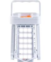 Camping Folding Lantern Solar X-Balog BL-2030 72Led Solar Powered, Rechargeable Folding Lamp Bailong 3 Modes with USB Charging White