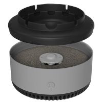 Умная бездымная пепельница Kayfovo Smokeless Ashtray Aroma 469-7 2 в 1 с функцией очистки воздуха для фильтрации пассивного курения от сигарет