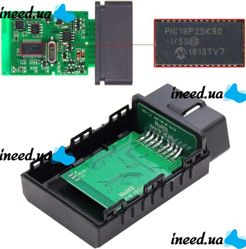 Диагностический автосканер ELM327 OBD2 Wi-Fi, Универсальный автомобильный WIFI сканер PIC18F25K8 диагностики автомобилей для iOS/Android/Windows