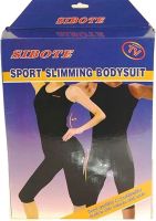 Спортивный костюм Sibote Body Suit CF-58 для похудения с эффектом сауны, Комбинезон сауна Sport Slimming для занятий спортом и сгонки веса Черный