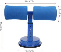 Напольный тренажер Suction Sit Up WTD-1002 с креплением ног на присоске для пресса, Тренажер для фитнеса с фиксацией ног и регулировкой высоты