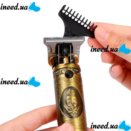Wireless Rechargeable Edging Machine USB VGR V-085 Mustache and Beard Clipper, Rechargeable Portable Trimmer Razor for Men