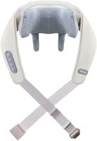 Electric Shock Massager Electric Neck Massager XL-653 Heated for Back, Shoulders and Neck, Rechargeable Roller Massager MAG-724 Grey