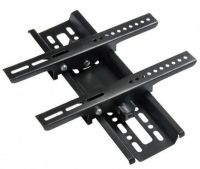 Настенное крепление для телевизора, монитора 15-42 дюймов, до 40 кг Tilting Wall Mount HT-001 с наклоном Черный, Настенный кронштейн 15"-42"