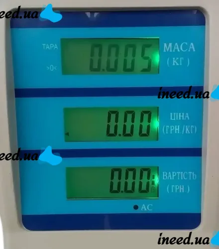 Торговые электронные весы до 50 кг Domotec MS-308 со стойкой MATARIX MX-411
