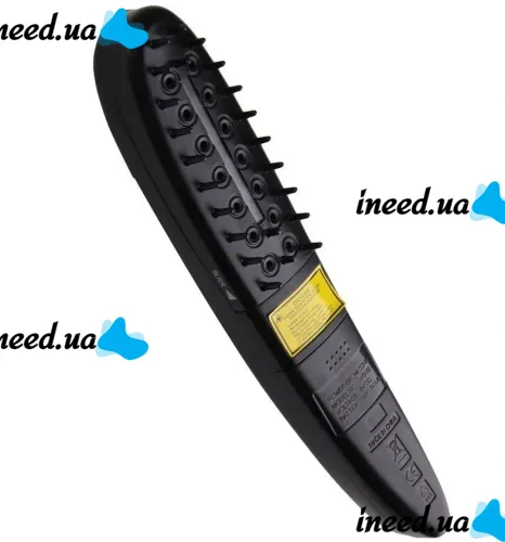 Electric Laser Comb Power Grow Comb BOS-25 against hair loss and for hair Growth with a manicure set for alignment on batteries Black