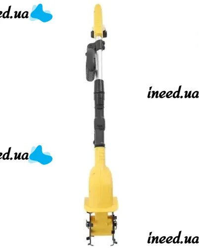 Аккумуляторный ручной культиватор Dewalt DWOAS3CL для рыхления и прополки огорода Беспроводной электрокультиватор Деволт с 2 аккумуляторами для сада