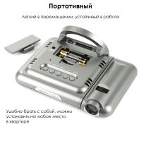 Настольные часы с проектором времени Kronos DS-8190 метеостанция  Color Screen Calendar