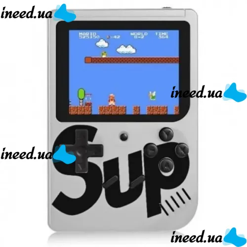 Портативная игровая ретро приставка Dendy Sup M3 Game Box Retro на 400 игр с джойстиком 8Bit, Денди, Sega, игровая консоль