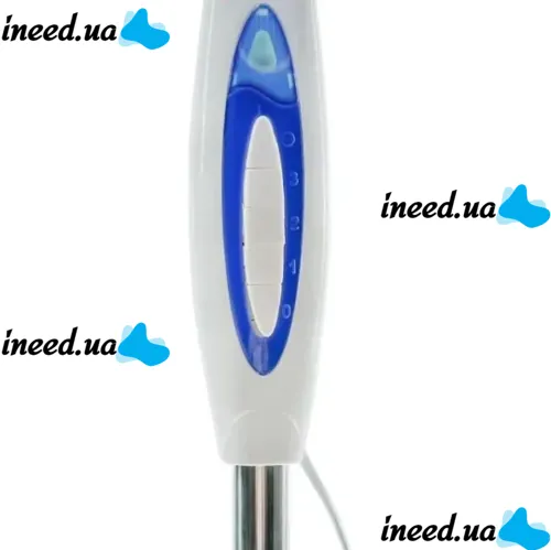 Напольный вентилятор WimpeX WX-1611 40 см stand fan 16" 100W с регулировкой высоты, Бесшумный вентилятор Вимпекс 100Вт на пол 3 скорости Белый