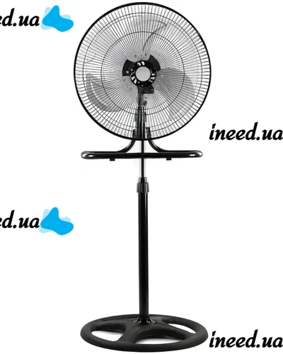 Напольный настольный вентилятор Wimpex WX-1807 с железными лопастями 40 см stand fan Timer 60W настенный Вимпекс трансформер 16" KT1803