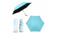 Компактный зонт-капсула Capsule Umbrella, Карманный зонт капсула в футляре, Капсульный складной мини зонтик