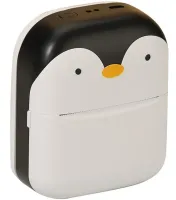 Детский беспроводной мини термопринтер Penguin GM05 для печати фотографий и этикеток, блютуз принтер Пингвин с термопечатью A8 для Android IOS