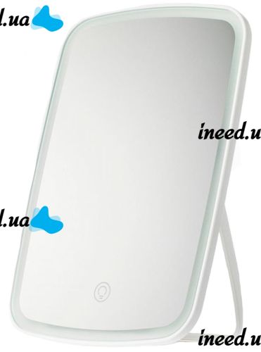 Cosmetic Touch Makeup Mirror Jordan Judy LED Xiaomi Rechargeable with Backlight , Table Mirror 33 LED on Stand White