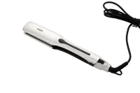 Professional Curling Iron Straightener VGR V-556 for Straightening and Curling Hair with 55W LED Display, Hair Styling Tongs V 556 White
