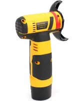 Аккумуляторная болгарка шлифмашина DeWalt DCG125N на 2 аккумулятора 12V 2Ah, Беспроводная угловая шлифовальная машина турбинка 75 мм Деволт в кейсе