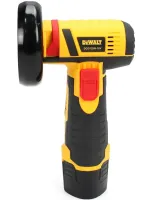 Аккумуляторная болгарка шлифмашина DeWalt DCG125N на 2 аккумулятора 12V 2Ah, Беспроводная угловая шлифовальная машина турбинка 75 мм Деволт в кейсе