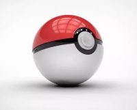 Портативное зарядное устройство Power Bank 10000 mAh в виде Pokeball, в форме Покебол из Мультфильма Pokemon
