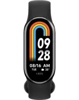 Фитнес браслет Xiaomi Mi Band M8 FitPro с шагомером, измерением давления и пульса, Спортивные смарт часы на руку Сяоми Smart Watch М8 Черные