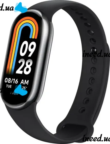 Фитнес браслет Xiaomi Mi Band M8 FitPro с шагомером, измерением давления и пульса, Спортивные смарт часы на руку Сяоми Smart Watch М8 Черные