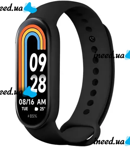 Фитнес браслет Xiaomi Mi Band M8 FitPro с шагомером, измерением давления и пульса, Спортивные смарт часы на руку Сяоми Smart Watch М8 Черные