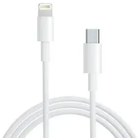 Apple Type-C to iPhone Lightning PD 18W 1m Charging Cable for iPhone Fast Charging White, Apple 18W Charging Cord for Phone 100cm 97054 White