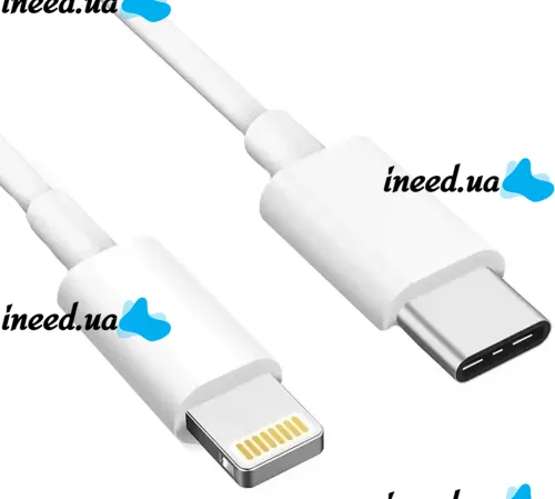 Apple Type-C to iPhone Lightning PD 18W 1m Charging Cable for iPhone Fast Charging White, Apple 18W Charging Cord for Phone 100cm 97054 White