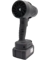 Cordless Blower ETP LD18-21V Cordless Blower ETP LD18-21V for snow and leaf removal with 2 batteries, Cordless Dust Blower Black