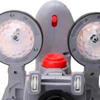 Интерактивная детская игрушка Мотоцикл трансформер YJToys YJ388-6 с музыкальными эффектами, Игрушечный музыкальный квадроцикл от батареек для детей