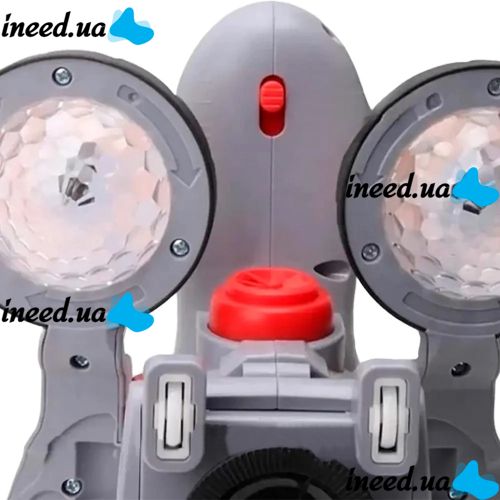 Интерактивная детская игрушка Мотоцикл трансформер YJToys YJ388-6 с музыкальными эффектами, Игрушечный музыкальный квадроцикл от батареек для детей