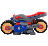 Интерактивная детская игрушка Мотоцикл трансформер YJToys YJ388-6 с музыкальными эффектами, Игрушечный музыкальный квадроцикл от батареек для детей