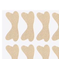 Набор пластырей Elastic Toenail Correction Sticker 50 шт для коррекции врастающих ногтей Телесный пластырь наклейка для устранения вросшего ногтя