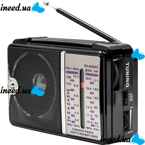 Портативный радиоприемник Golon RX-606AC, беспроводное аккумуляторное, всеволновой  FM Радио приемник