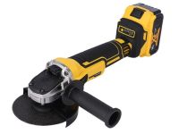 Акумуляторна болгарка 125 мм DeWalt DCG405N на 2 акумулятори 24V 5Ah, Бездротова кутова шліфувальна машина турбінка Деволт в кейсі