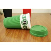 Чашка керамическая кружка StarBucks Green зеленая стакан для кофе, чая, горячих напитков Star Bucks