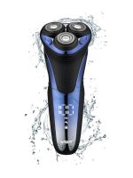 Rechargeable Men's Electric Shaver VGR V-306, Wireless Waterproof Rotary Electric Shaver for Wet and Dry Shaving